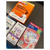 Collection of Dietary Supplements, Pain Relief, and Hydration Products