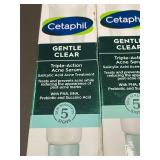 Lot of 5 Cetaphil Gentle Clear Triple-Action Acne Serum 1 fl oz Bottles