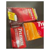 Tylenol Pain Relief Lot: Arthritis Caplets, Extra Strength Caplets, Precise Cream