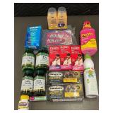 Lot of Over-the-Counter Medicines, Supplements, and Personal Care Items