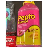 Lot of Over-the-Counter Medicines, Supplements, and Personal Care Items