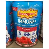 Lot of 8 Emergen-C Immune+ Raspberry Gummies Dietary Supplement 45ct Each