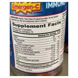 Lot of 8 Emergen-C Immune+ Raspberry Gummies Dietary Supplement 45ct Each
