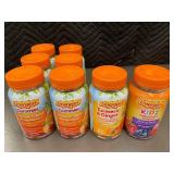 Lot of 8 Emergen-C Immune Support Gummies Assorted Varieties