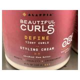 Alaffia Beautiful Curls Define Tight Curls Styling Cream, Set of 2