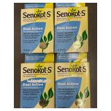 Set of 4 Senokot-S Dual Action Laxative 10-Tablet Boxes