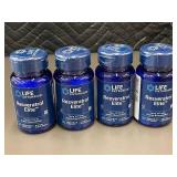 Set of 4 Life Extension Resveratrol Elite 30 Veg Capsules