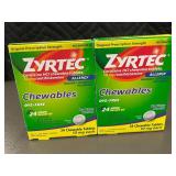 Zyrtec 10mg Chewable Tablets 28 Count Allergy Relief