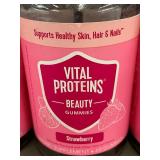 Set of 4 Vital Proteins Beauty Gummies - Strawberry
