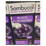 Lot of 6 Sambucol Black Elderberry Dietary Supplement Syrup 7.8 fl oz Each