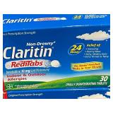 Claritin RediTabs Non-Drowsy 10mg Loratadine 30 Tablets - Indoor & Outdoor Allergies