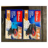 O-Cedar EasyWring Deep Clean Microfiber Spin Mop w/ Bucket System, 1 Machine Washable Mop Head Refill   Customer Returns See Pictures