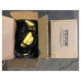 VEVOR 50 ft. Construction String Lights 75W 7500LM 5PCs String Work Light 5000-5500K with Hanging Hooks for Construction Site    Customer Returns See Pictures