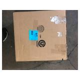Bootz Industries Laurel Round Drop-In Bathroom Sink in White   Customer Returns See Pictures