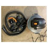 RIDGID 6 Gal. 3.5 Peak HP NXT Shop Vacuum Wet Dry Vac with General Debris Filter, Locking Hose and Attachments HD06001  Customer Returns See Pictures