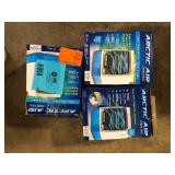 Lot of  ARCTIC AIR Turbo Chill Desktop Evaporative Space Cooler with LED Nightlight    Customer Returns See Pictures