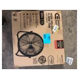Commercial Electric 20 in. 3-Speed High Velocity Shroud Floor Fan Customer Returns See Pictures
