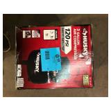 Husky 3 Gal. 120 PSI Portable Electric Oil-Free Light Duty Pancake Air Compressor with Fold Down Handle and 1-Quick Coupler Customer Returns See Pictures