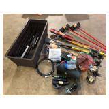 Lot of Assorted Outdoor Tools and Hardware Various Models and Conditions  Customer Returns See Pictures