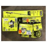 Lot of Assorted Ryobi Tools and Hardware Various Models and Conditions  Customer Returns See Pictures