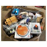 Gaylord of Assorted Tools, Hardware and General Merchandise Various Models an Conditions  Customer Returns See Pictures