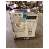 Vissani 5.0 cu. ft. Manual Defrost Chest Freezer with LED Light in White Garage Ready Damaged   Customer Returns See Pictures