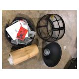 Hampton Bay 55.5 in. Outdoor Chimenea Damaged  Customer Returns See Pictures