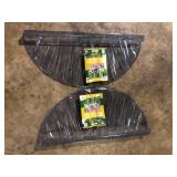 Lot of MacCourt 40 in. x 17 in. Low Profile Circular Plastic Window Well Cover  Customer Returns See Pictures