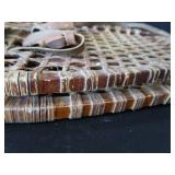 ANTIQUE / ALMOST ANTIQUE LUND SNOWSHOES