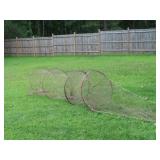 ANTIQUE NATIVE HOOP NET