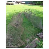 ANTIQUE NATIVE HOOP NET