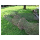 ANTIQUE NATIVE HOOP NET