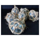 ANTIQUE / VINTAGE GLASS FISHING FLOATS