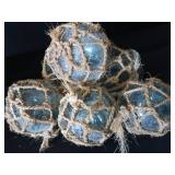 ANTIQUE / VINTAGE GLASS FISHING FLOATS