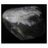 GORGEOUS GRAY AND WHITE AGATE