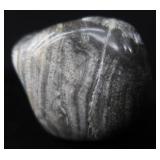 GORGEOUS GRAY AND WHITE AGATE