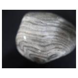 GORGEOUS GRAY AND WHITE AGATE