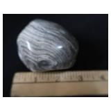 GORGEOUS GRAY AND WHITE AGATE