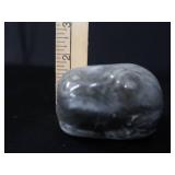 GORGEOUS GRAY AND WHITE AGATE