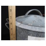 VINTAGE GALVANIZED ARTIC COOLER