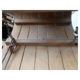 WOOD TORPEDO BRAND TOBOGGAN