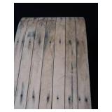 WOOD TORPEDO BRAND TOBOGGAN