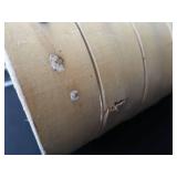 WOOD TORPEDO BRAND TOBOGGAN