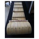WOOD TORPEDO BRAND TOBOGGAN
