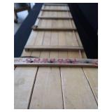 WOOD TORPEDO BRAND TOBOGGAN