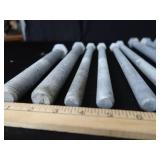 ASSORTED GALVANIZED STEEL HEX BOLTS NEW