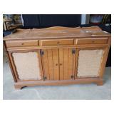 VINTAGE STEREO CONSOLE PHONOGRAPH