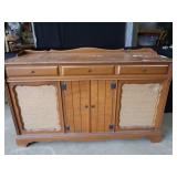 VINTAGE STEREO CONSOLE PHONOGRAPH