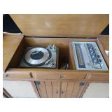 VINTAGE STEREO CONSOLE PHONOGRAPH