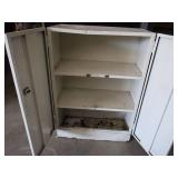 METAL FREE STANDING CUPBOARD